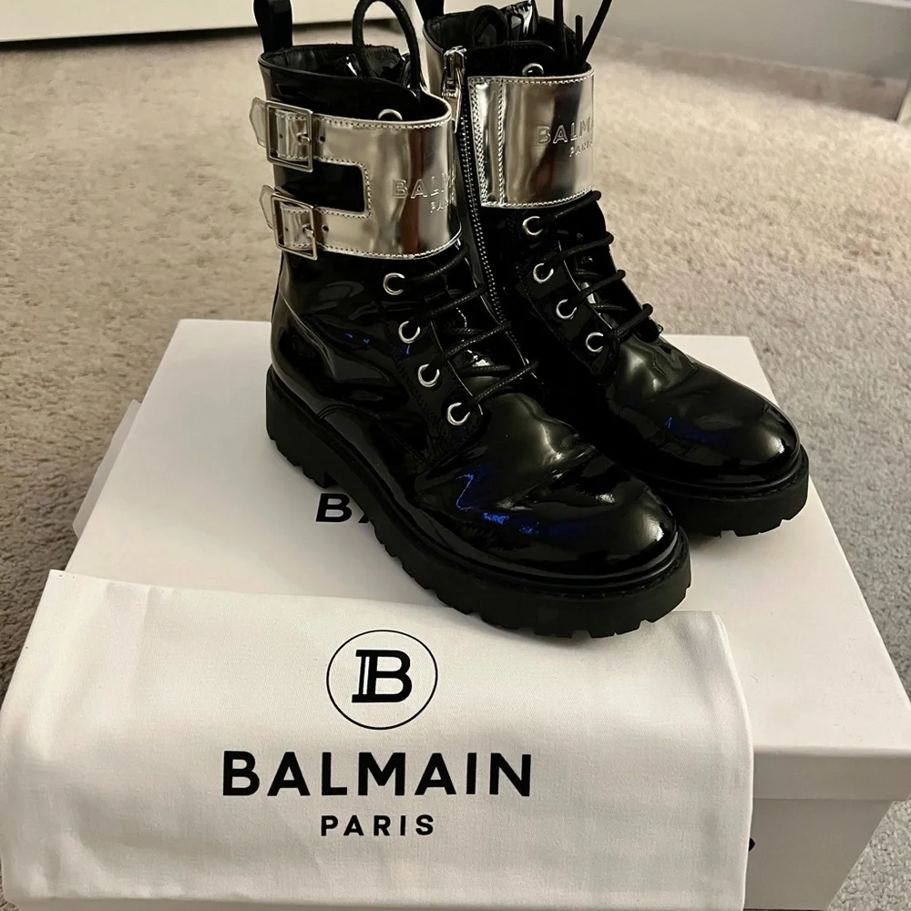 Girls authentic BALMAIN boots - Picture 3 of 7